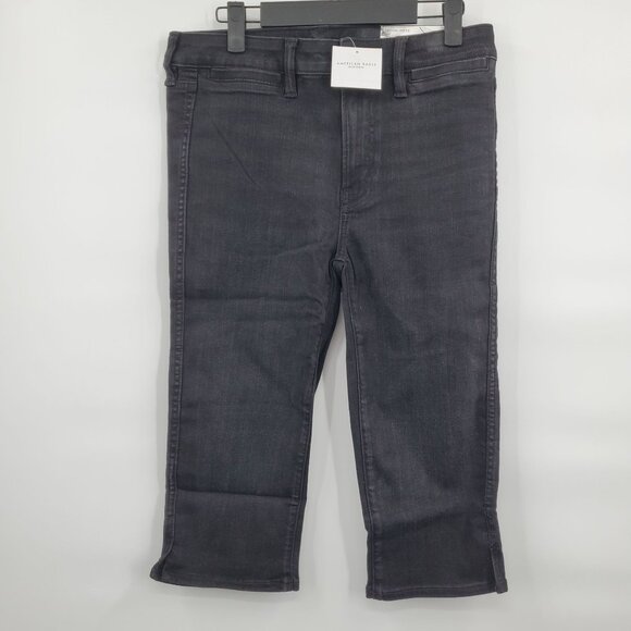 American Eagle Next Level Stretch Capri Jeans Women Size 6 Regular NWT Denim - Picture 1 of 15